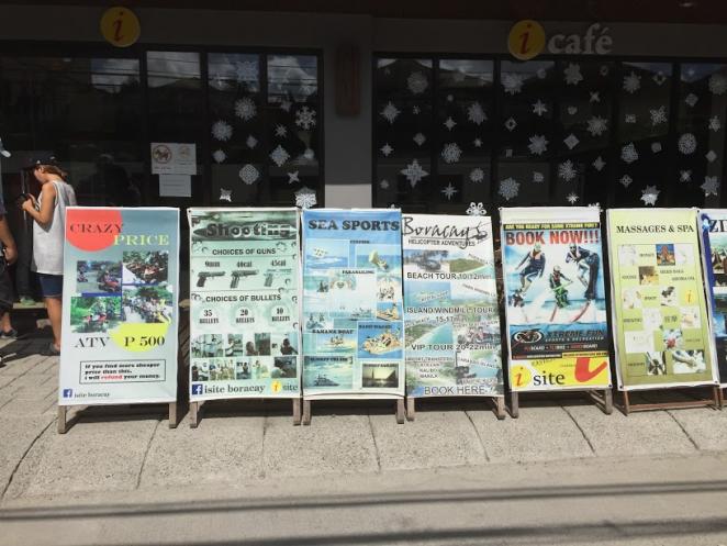 Развлечения на Боракае