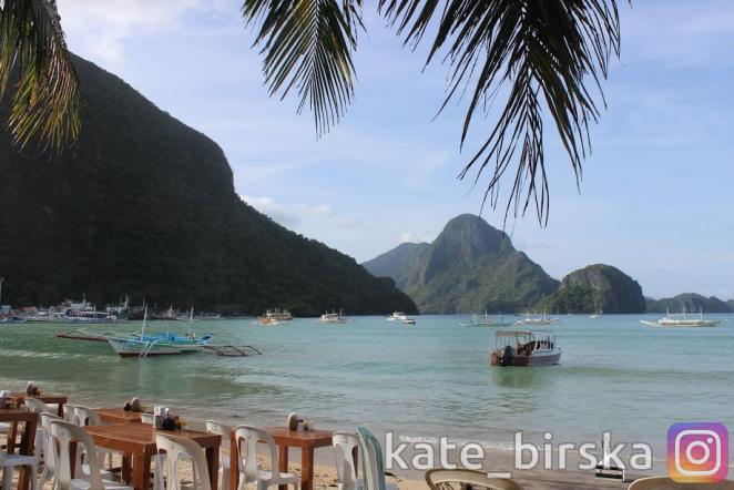 Немного пляжа в Эль Нидо